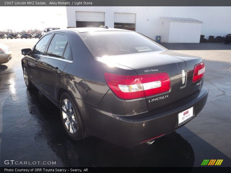 Alloy Metallic / Light Stone 2007 Lincoln MKZ Sedan