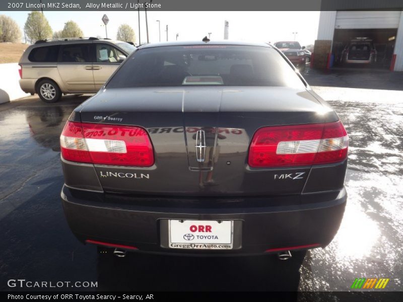 Alloy Metallic / Light Stone 2007 Lincoln MKZ Sedan