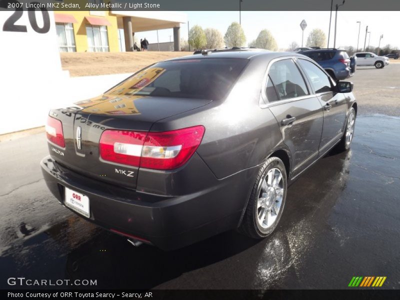 Alloy Metallic / Light Stone 2007 Lincoln MKZ Sedan