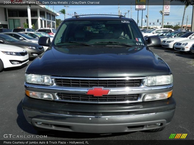 Dark Gray Metallic / Gray/Dark Charcoal 2004 Chevrolet Tahoe LT