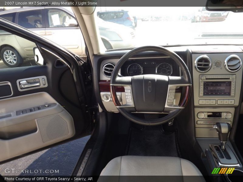 Alloy Metallic / Light Stone 2007 Lincoln MKZ Sedan