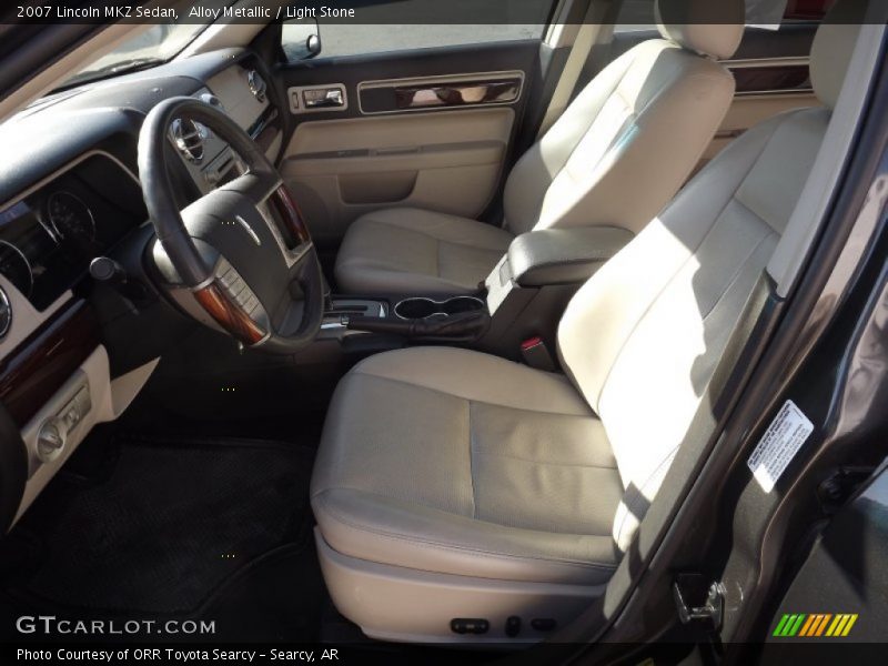 Alloy Metallic / Light Stone 2007 Lincoln MKZ Sedan