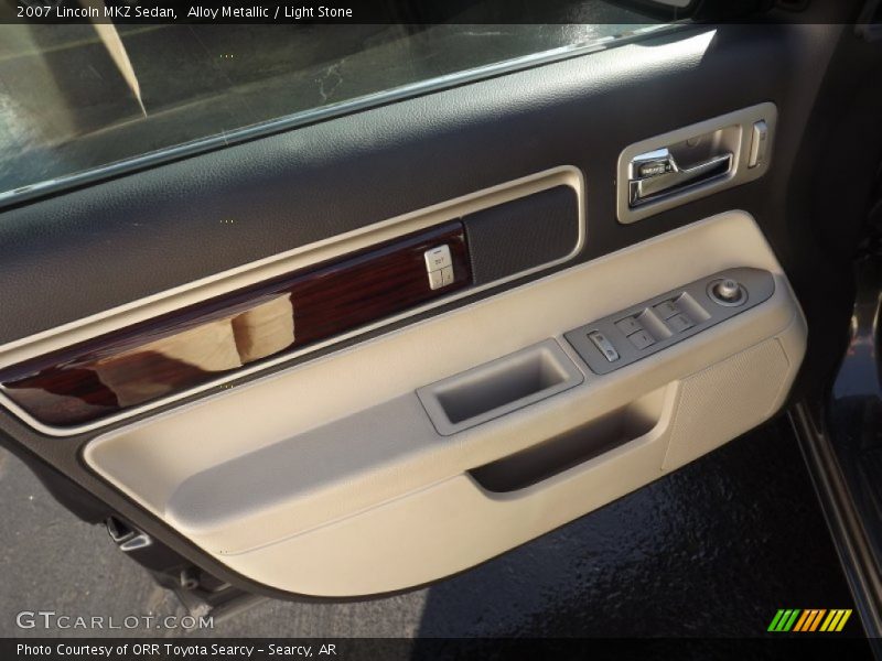 Alloy Metallic / Light Stone 2007 Lincoln MKZ Sedan