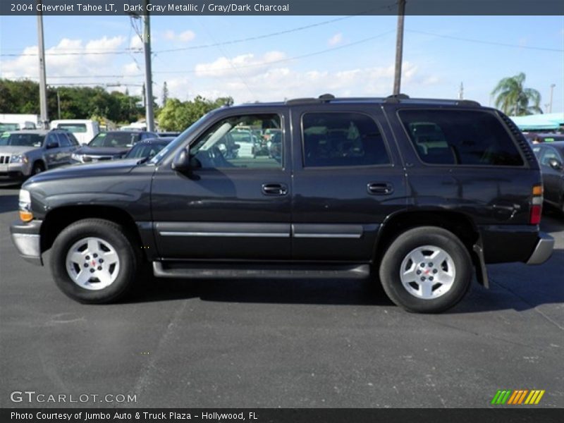 Dark Gray Metallic / Gray/Dark Charcoal 2004 Chevrolet Tahoe LT