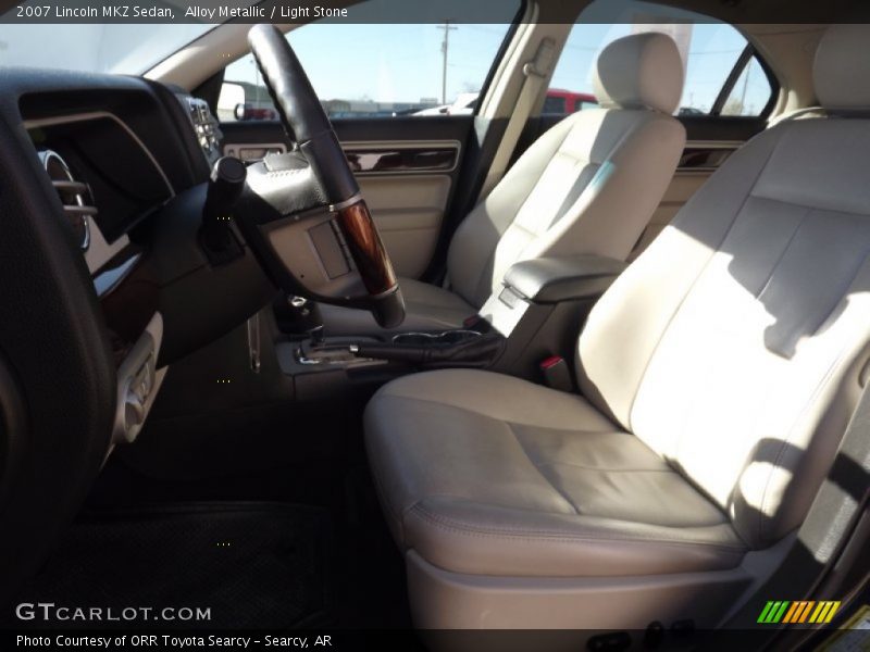 Alloy Metallic / Light Stone 2007 Lincoln MKZ Sedan