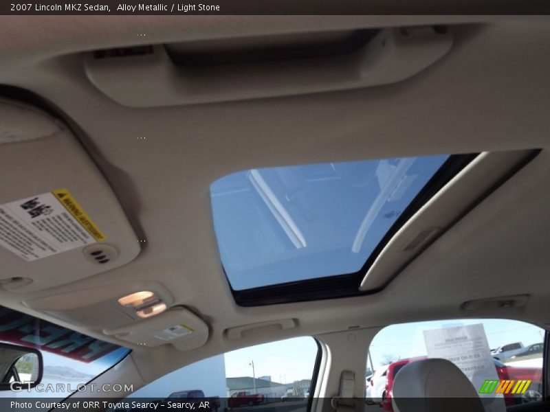 Alloy Metallic / Light Stone 2007 Lincoln MKZ Sedan