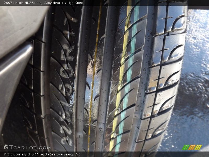 Alloy Metallic / Light Stone 2007 Lincoln MKZ Sedan