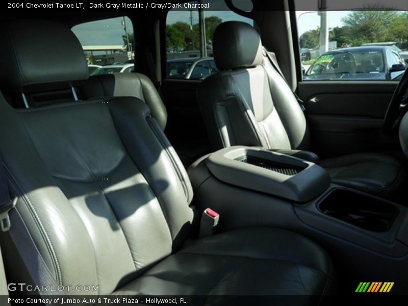 Dark Gray Metallic / Gray/Dark Charcoal 2004 Chevrolet Tahoe LT