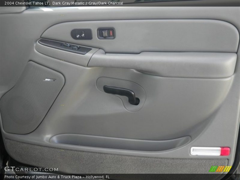 Dark Gray Metallic / Gray/Dark Charcoal 2004 Chevrolet Tahoe LT