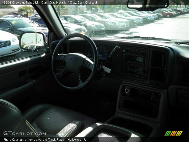 Dark Gray Metallic / Gray/Dark Charcoal 2004 Chevrolet Tahoe LT