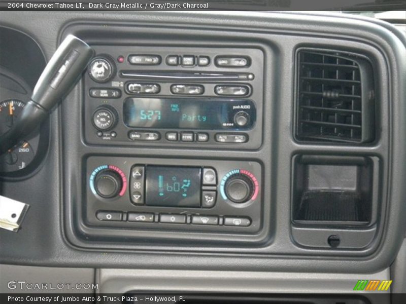 Dark Gray Metallic / Gray/Dark Charcoal 2004 Chevrolet Tahoe LT