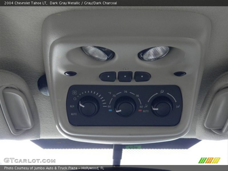 Dark Gray Metallic / Gray/Dark Charcoal 2004 Chevrolet Tahoe LT