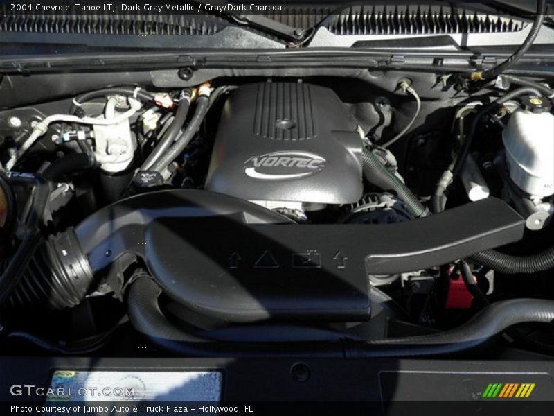 Dark Gray Metallic / Gray/Dark Charcoal 2004 Chevrolet Tahoe LT