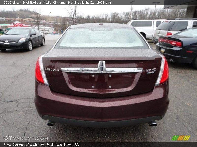 Cinnamon Metallic / Light Camel/Olive Ash 2010 Lincoln MKS EcoBoost AWD