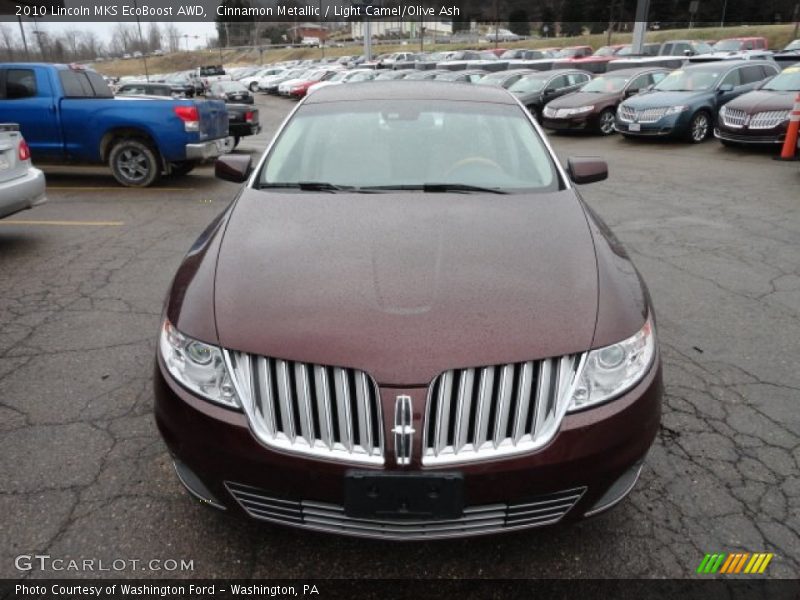 Cinnamon Metallic / Light Camel/Olive Ash 2010 Lincoln MKS EcoBoost AWD
