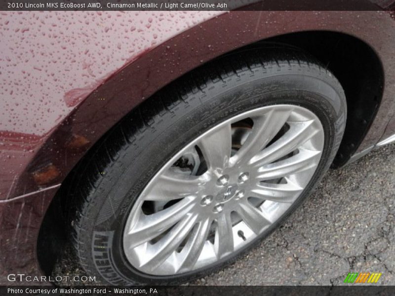 Cinnamon Metallic / Light Camel/Olive Ash 2010 Lincoln MKS EcoBoost AWD