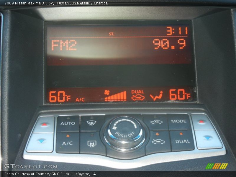 Tuscan Sun Metallic / Charcoal 2009 Nissan Maxima 3.5 SV