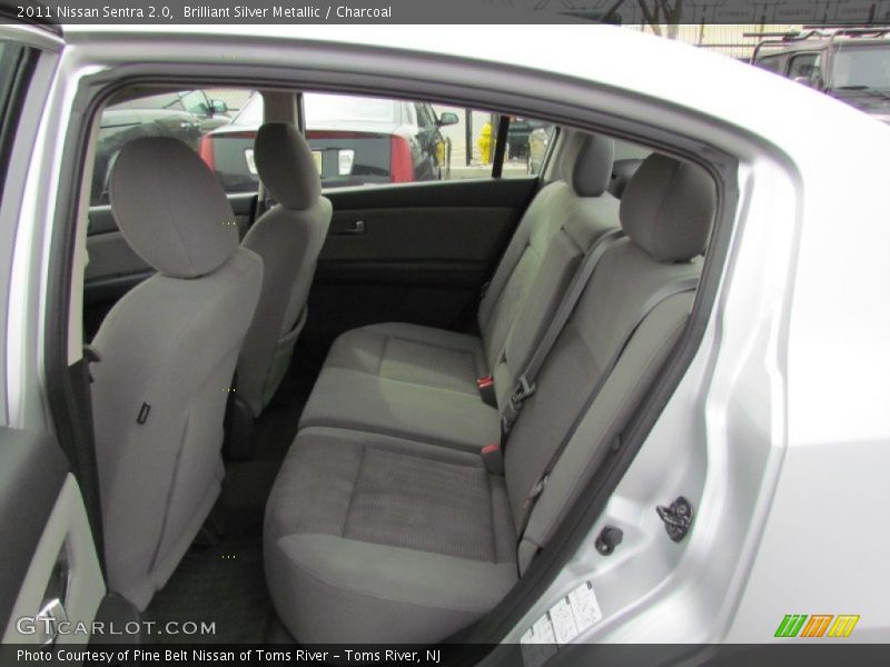 Brilliant Silver Metallic / Charcoal 2011 Nissan Sentra 2.0