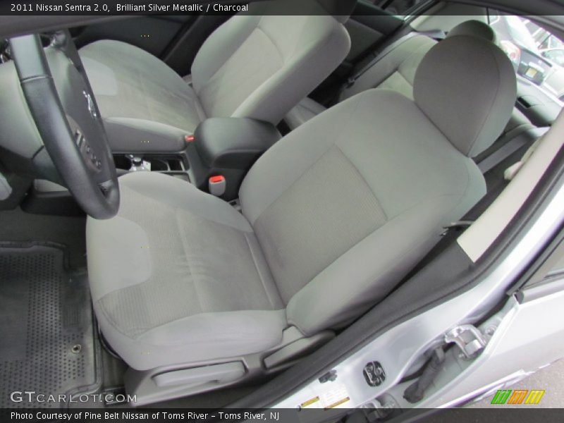 Brilliant Silver Metallic / Charcoal 2011 Nissan Sentra 2.0