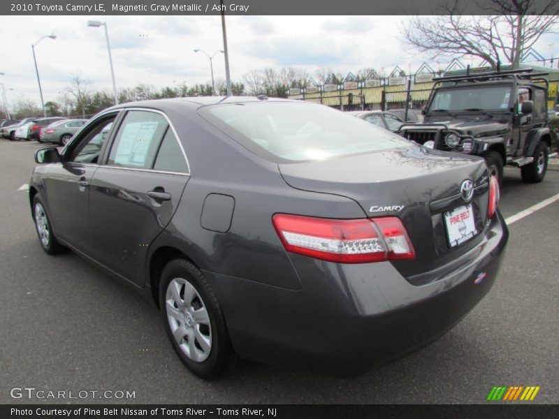 Magnetic Gray Metallic / Ash Gray 2010 Toyota Camry LE