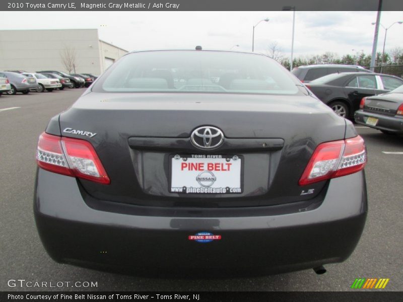 Magnetic Gray Metallic / Ash Gray 2010 Toyota Camry LE
