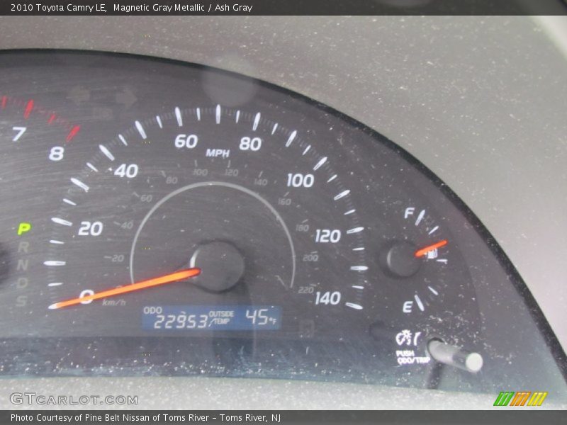 Magnetic Gray Metallic / Ash Gray 2010 Toyota Camry LE