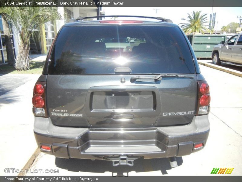 Dark Gray Metallic / Medium Pewter 2004 Chevrolet TrailBlazer LS