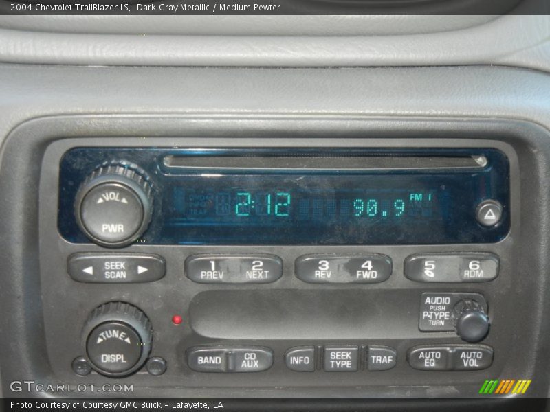 Dark Gray Metallic / Medium Pewter 2004 Chevrolet TrailBlazer LS