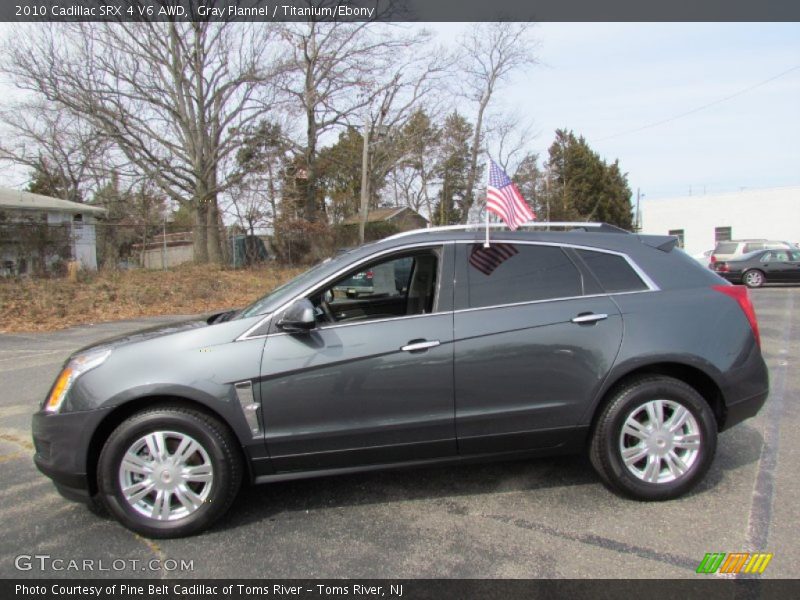 Gray Flannel / Titanium/Ebony 2010 Cadillac SRX 4 V6 AWD