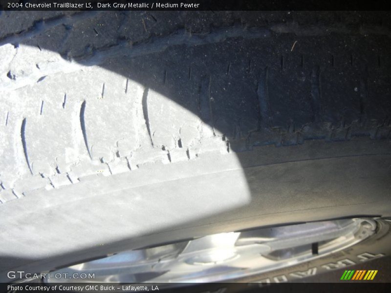 Dark Gray Metallic / Medium Pewter 2004 Chevrolet TrailBlazer LS
