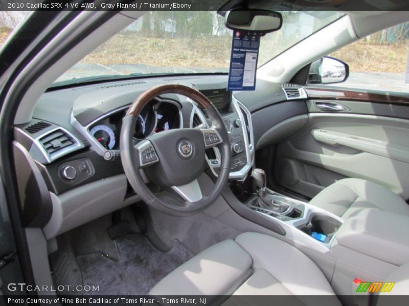 Gray Flannel / Titanium/Ebony 2010 Cadillac SRX 4 V6 AWD