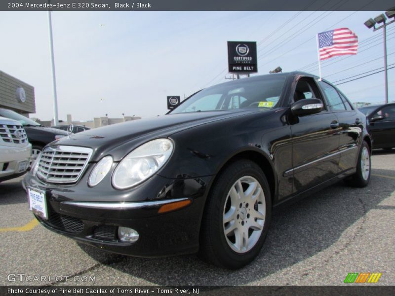 Black / Black 2004 Mercedes-Benz E 320 Sedan