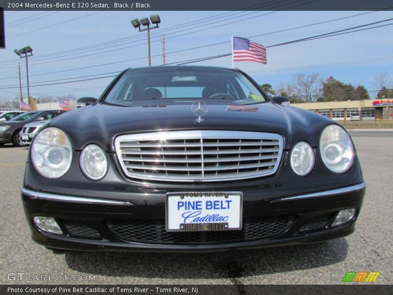 Black / Black 2004 Mercedes-Benz E 320 Sedan