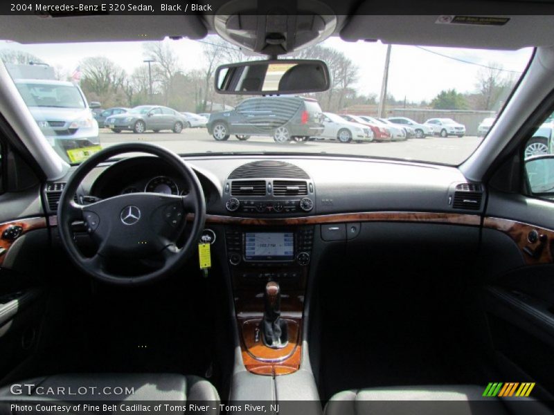 Black / Black 2004 Mercedes-Benz E 320 Sedan