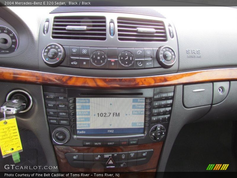 Controls of 2004 E 320 Sedan