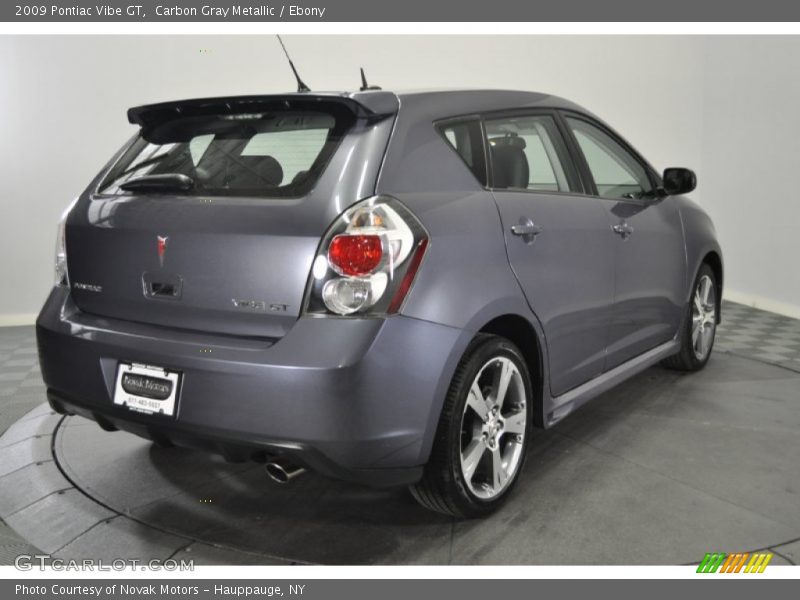 Carbon Gray Metallic / Ebony 2009 Pontiac Vibe GT