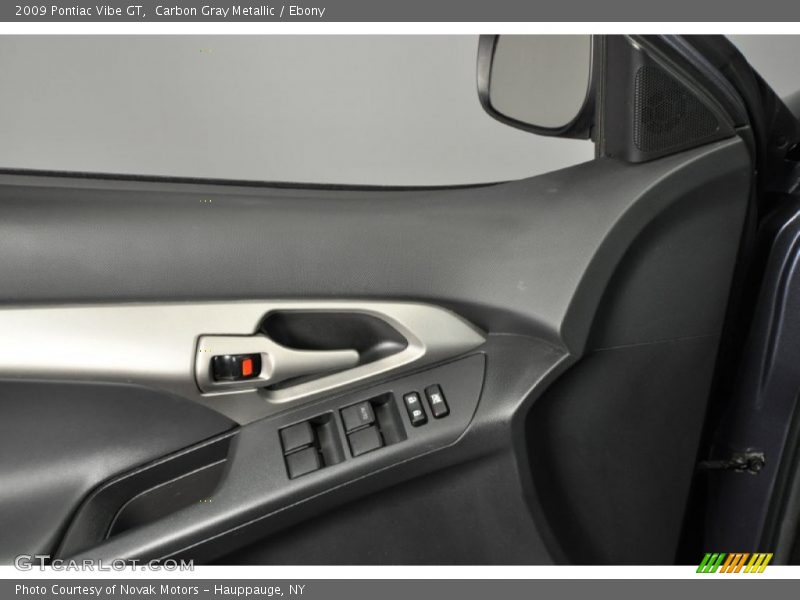 Carbon Gray Metallic / Ebony 2009 Pontiac Vibe GT