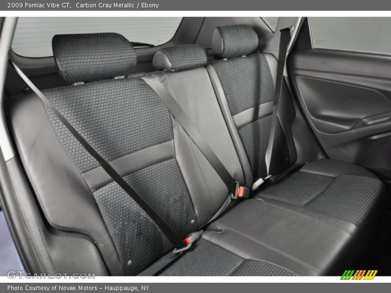 Rear Seat of 2009 Vibe GT