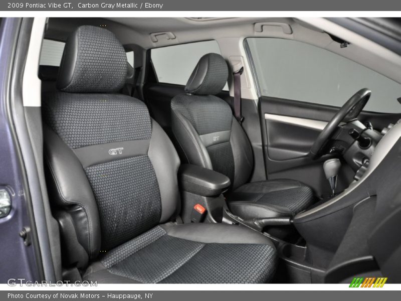 Carbon Gray Metallic / Ebony 2009 Pontiac Vibe GT