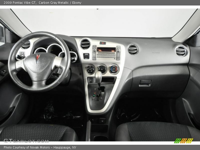 Dashboard of 2009 Vibe GT