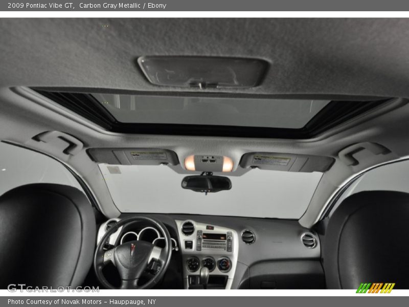 Carbon Gray Metallic / Ebony 2009 Pontiac Vibe GT