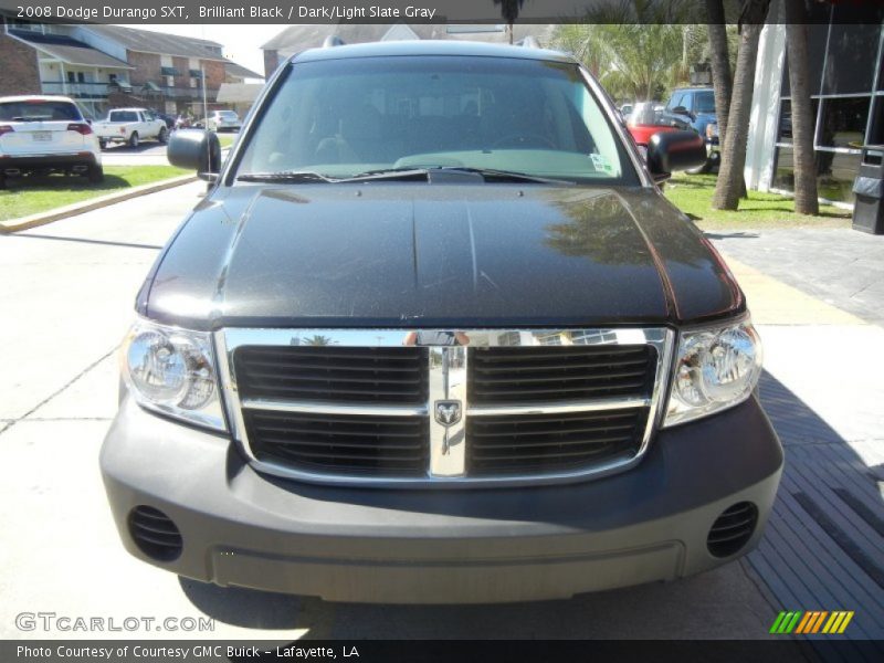 Brilliant Black / Dark/Light Slate Gray 2008 Dodge Durango SXT