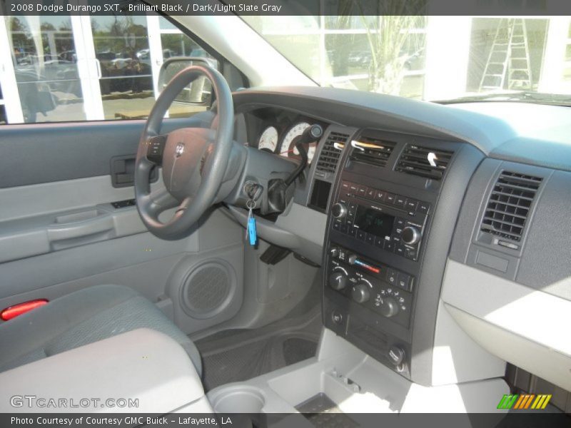 Brilliant Black / Dark/Light Slate Gray 2008 Dodge Durango SXT