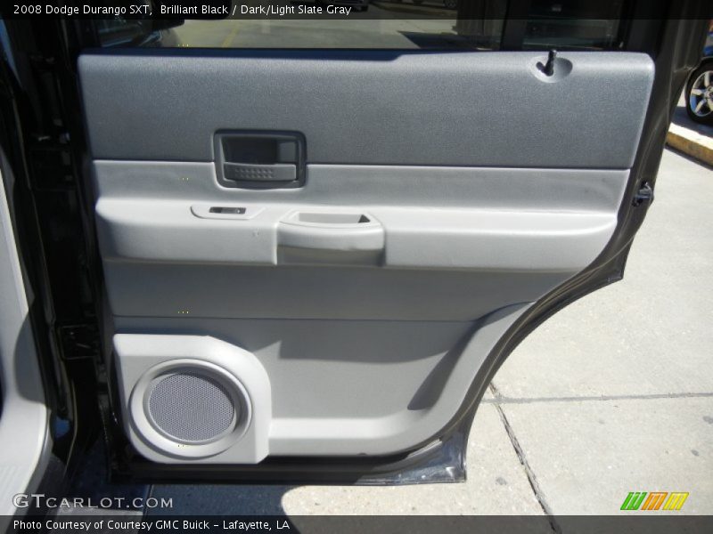 Brilliant Black / Dark/Light Slate Gray 2008 Dodge Durango SXT