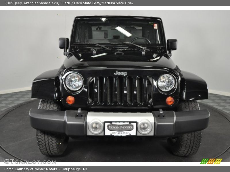 Black / Dark Slate Gray/Medium Slate Gray 2009 Jeep Wrangler Sahara 4x4