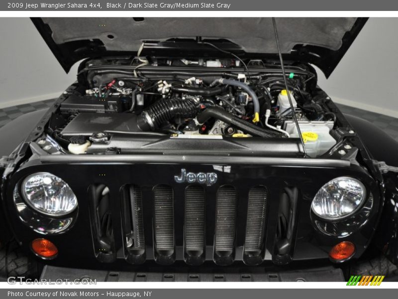 Black / Dark Slate Gray/Medium Slate Gray 2009 Jeep Wrangler Sahara 4x4