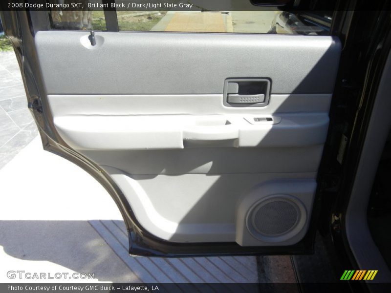 Brilliant Black / Dark/Light Slate Gray 2008 Dodge Durango SXT