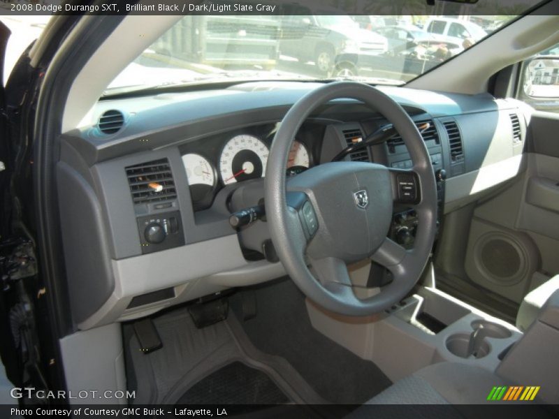 Brilliant Black / Dark/Light Slate Gray 2008 Dodge Durango SXT