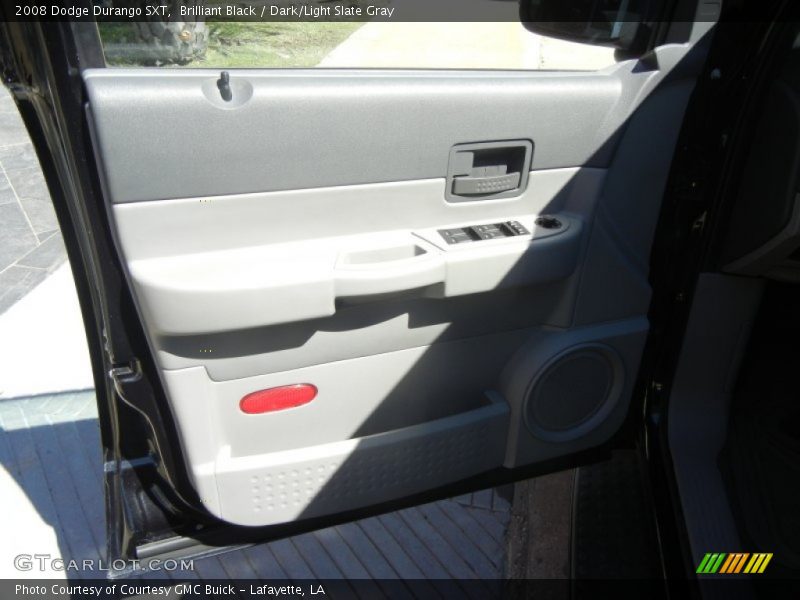 Brilliant Black / Dark/Light Slate Gray 2008 Dodge Durango SXT