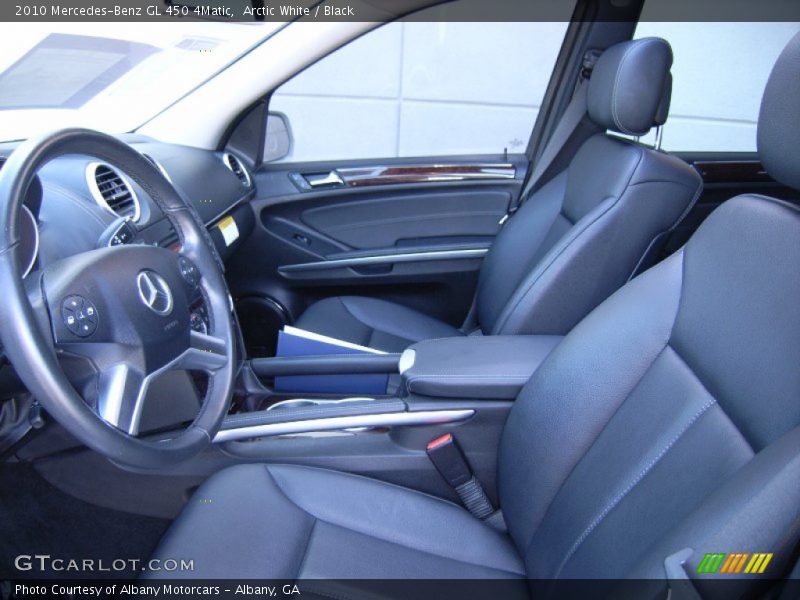 Arctic White / Black 2010 Mercedes-Benz GL 450 4Matic